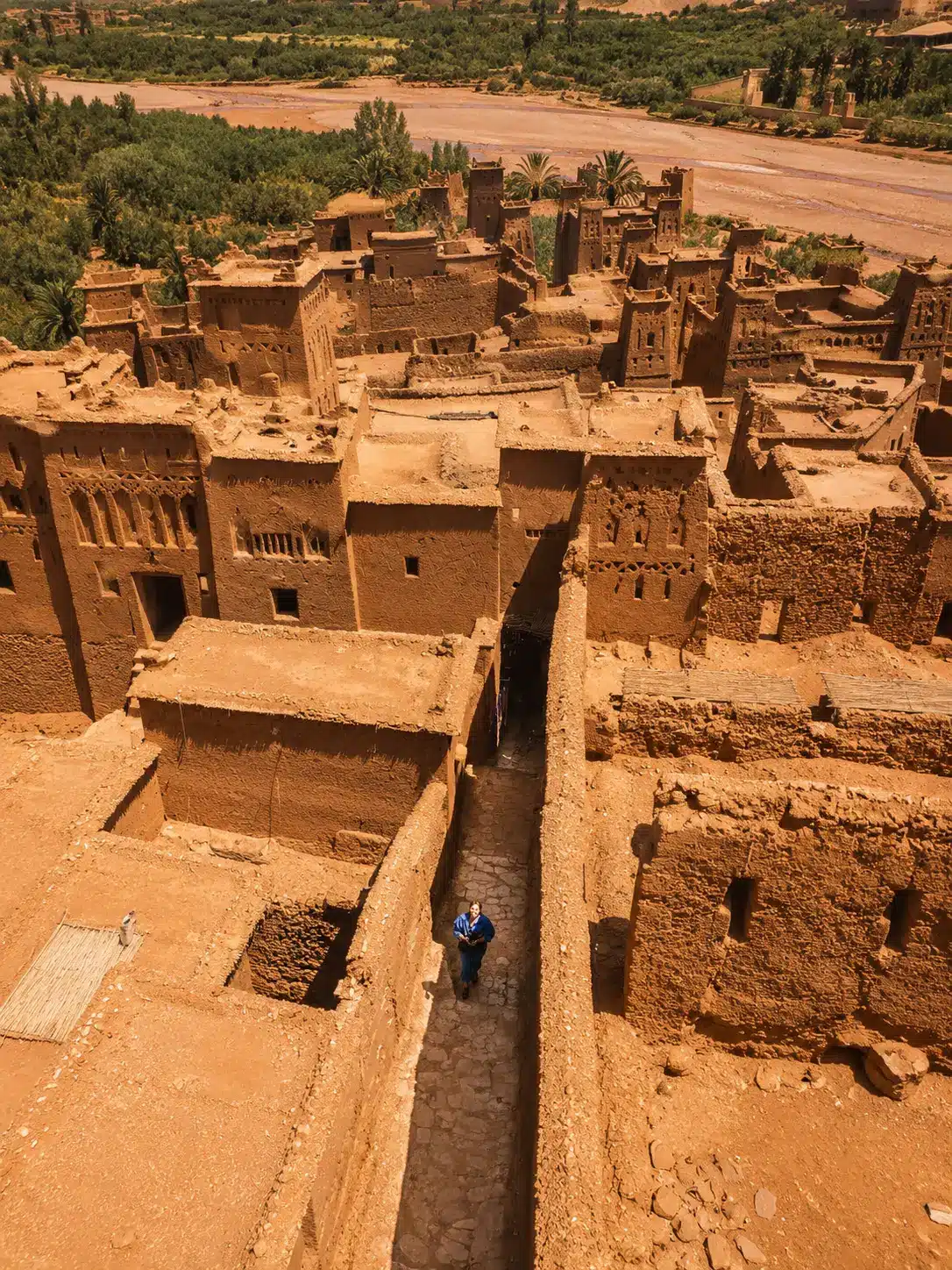 Morocco Itinerary 10 Days โ Casablanca, Fes, Sahara & Marrakech 5 Traditional earth-built houses inside Ait Ben Haddou in Morocco