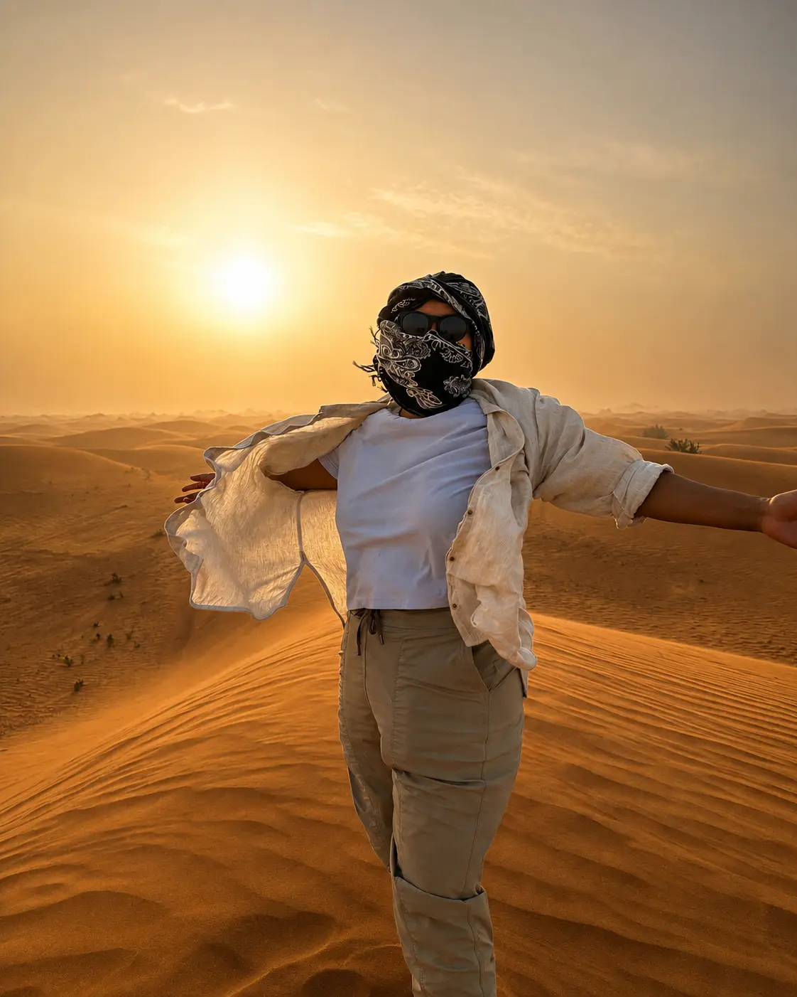 Sunset camel trek across the Erg Chebbi dunes in Merzouga