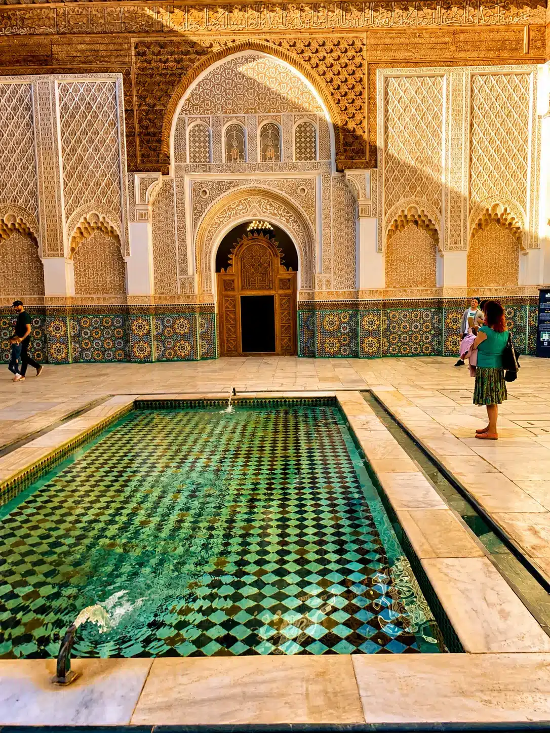 Historic madrasa inside Fes Medina